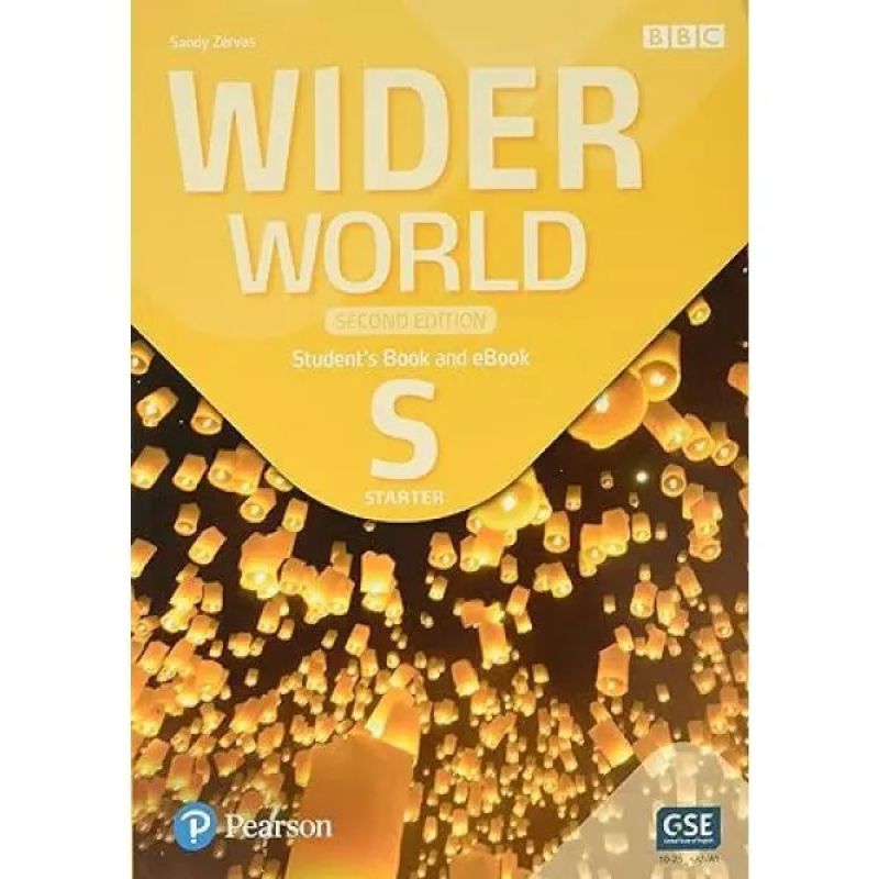 WIDER WORLD 0 STARTER 2/ED. - SB W/ONLINE PRACTICE + E-BK + APP (Nuevo)