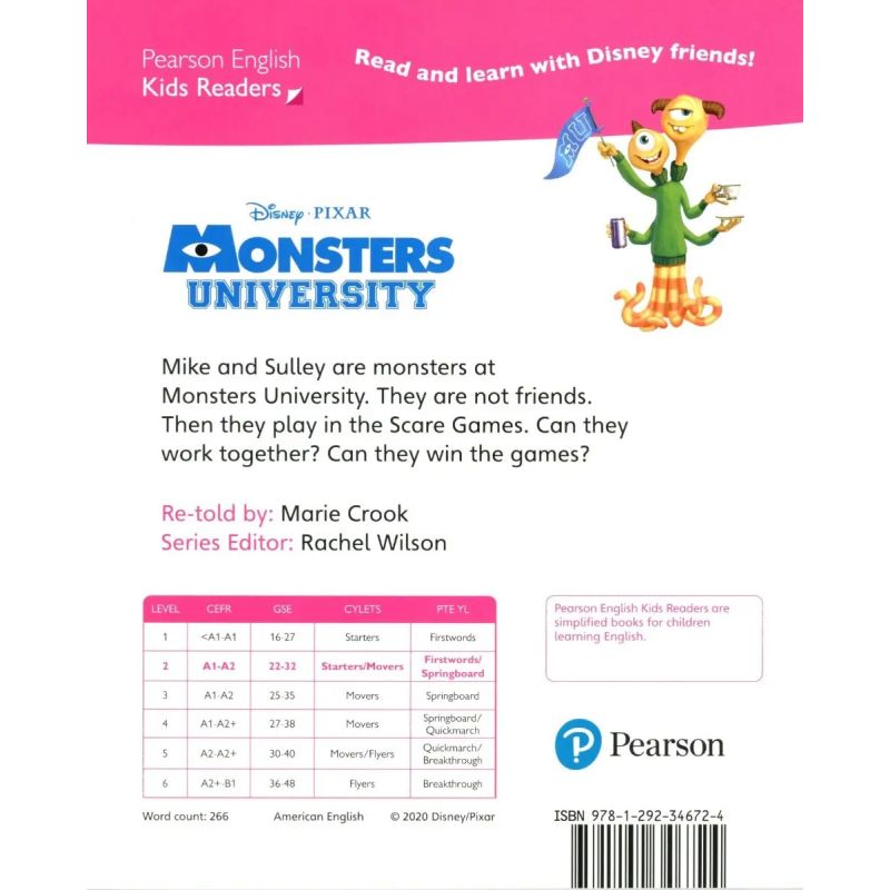 MONSTERS UNIVERSITY - PK 2 AME (Nuevo) - Miniatura 2
