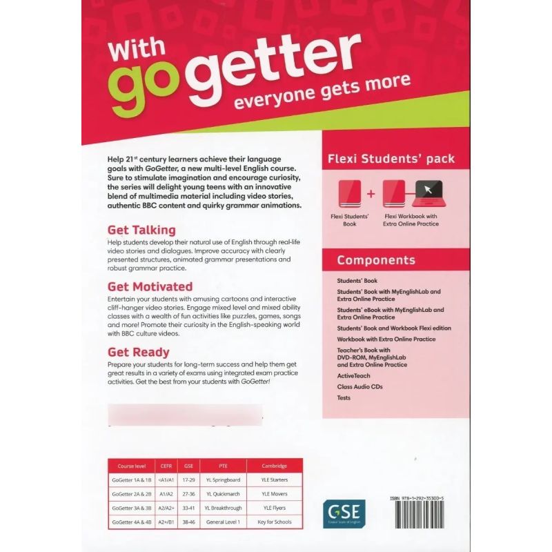 GO GETTER 1A - FLEXI PACK + ONLINE PRACTICE (Nuevo) - Miniatura 2