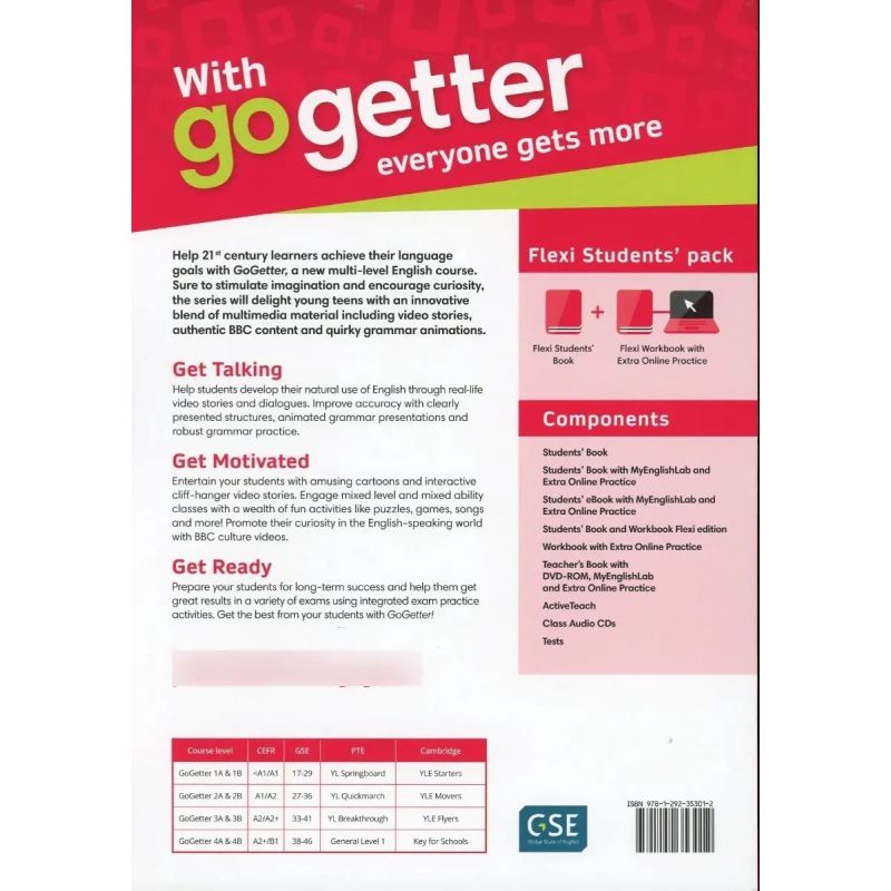 GO GETTER 1B - FLEXI PACK + ONLINE PRACTICE (Nuevo) - Miniatura 2