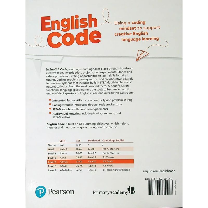 ENGLISH CODE 4 - TB + TEACHER ONLINE ACCESS CODE PACK (Nuevo) - Miniatura 2