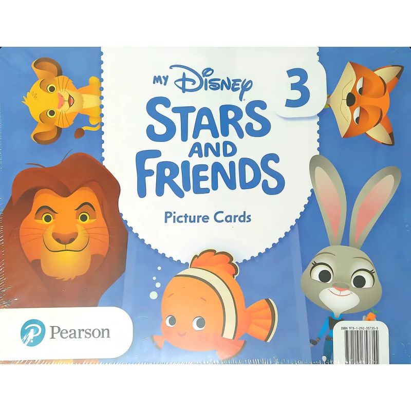 MY DISNEY STARS AND FRIENDS 3 - FLASHCARDS (Nuevo)