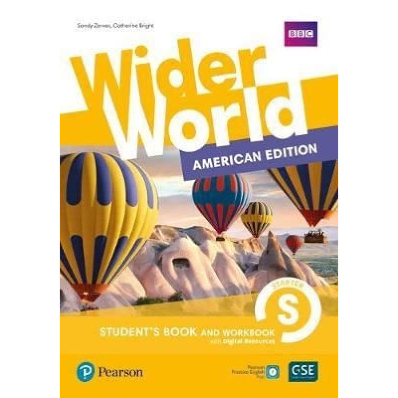 AMERICAN WIDER WORLD 0 STARTER - SB + WB + COMBINED EBOOK + DIGITAL RESOURCES + APP (Nuevo)