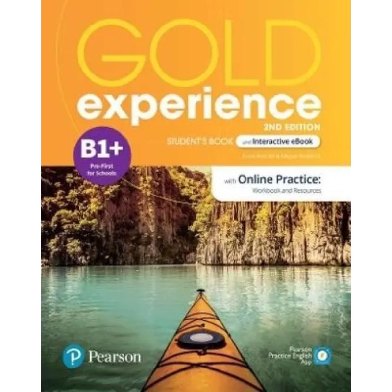 GOLD EXPERIENCE B1+ (2/ED.) - SB + INTERACTIVE EBOOK + ONLINE PRACTICE, DIGITAL RESOURCES + APP (Nuevo)