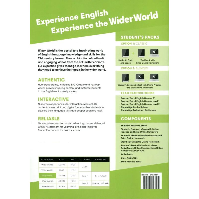 WIDER WORLD 2 - SB + SB E-BOOK INTERACTIVE (Nuevo) - Miniatura 2