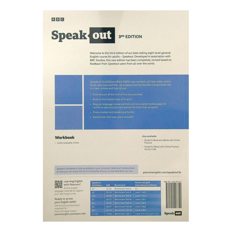 SPEAKOUT A1 3/ED.- WB (Nuevo) - Miniatura 2