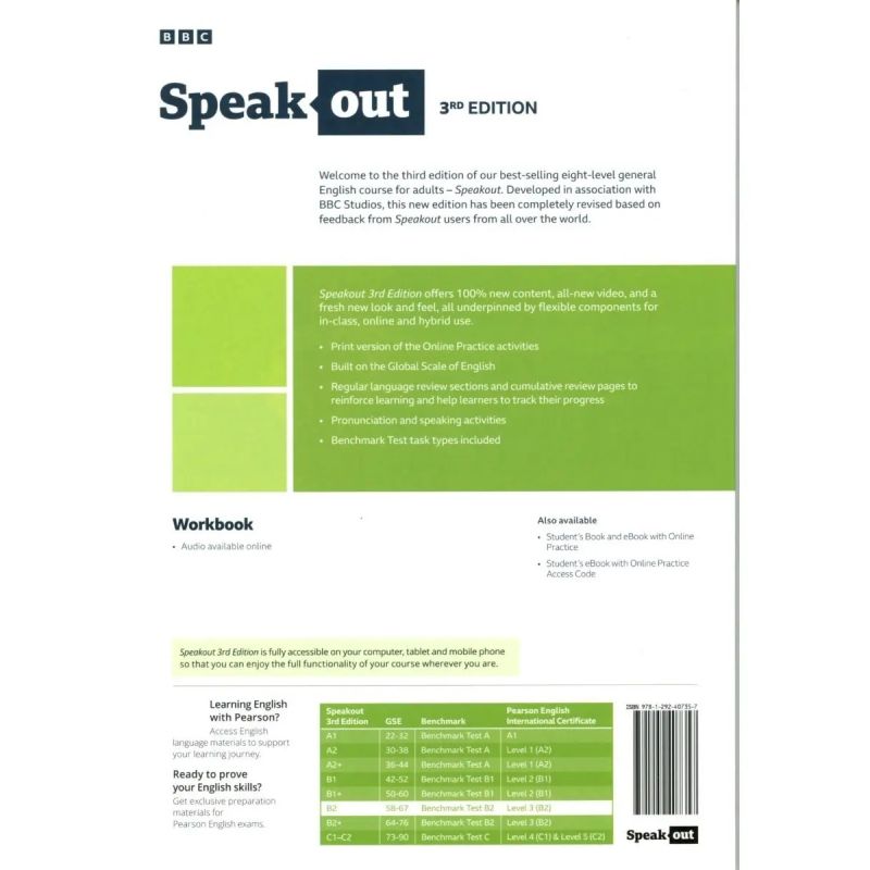 SPEAKOUT B2 3/ED.- WB (Nuevo) - Miniatura 3