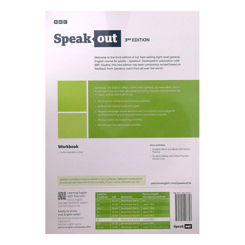 SPEAKOUT B2 3/ED.- WB (Nuevo) - Miniatura 2