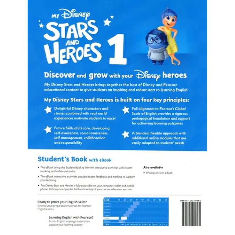 MY DISNEY STARS AND HEROES 1 (AME) - SB + E-BK (Nuevo) - Miniatura 2