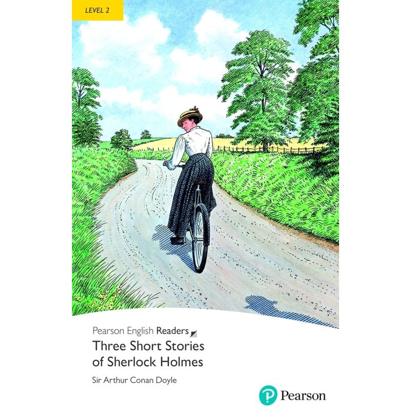 THREE SHORT STORIES OF SHERLOCK HOLMES - PERL 2 - W/ AUDIOBOOK + EBOOK (Nuevo)