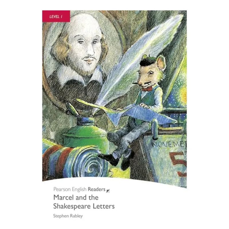 MARCEL AND THE SHAKESPEARE LETTERS - PERL1 BOOK WITH EBOOK + AUDIO (Nuevo)
