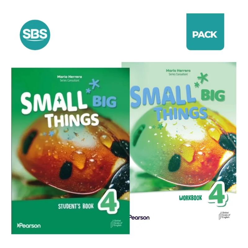 SMALL BIG THINGS 4 (AME) - SB + E-BOOK + ONLINE PRAC. + WELLBEING JOURNAL (Nuevo)