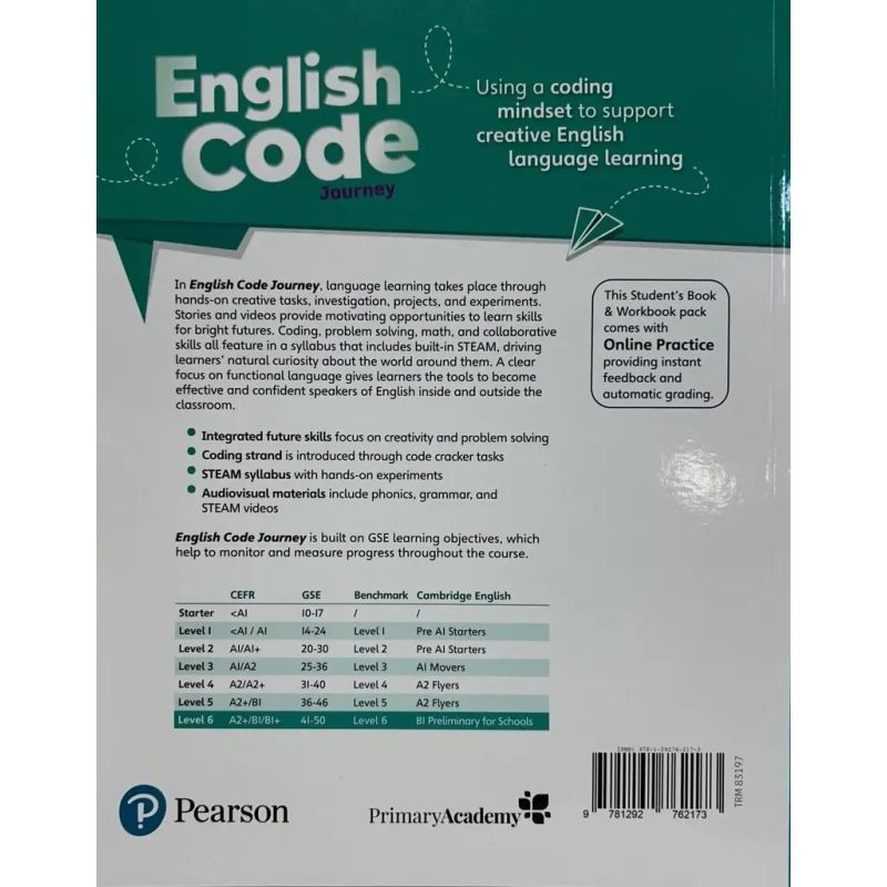 ENGLISH CODE JOURNEY 6 - SB + WB + ONLINE PRACTICE (Nuevo) - Miniatura 2
