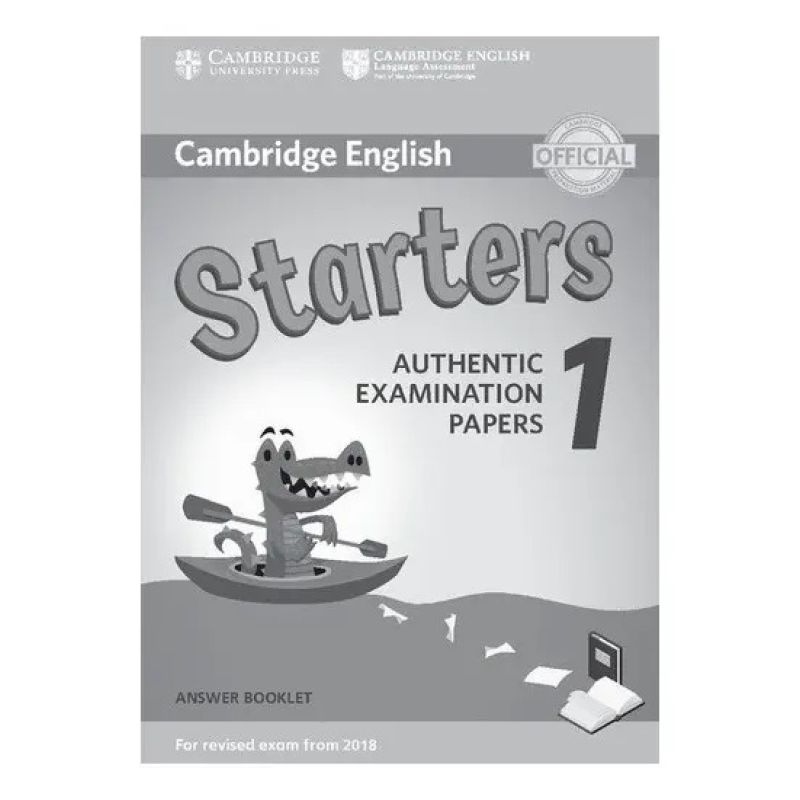 CAMB.YOUNG LEARNERS ENGLISH STARTERS 1 REV. EXAM 2018 - ANSWER BOOKLET (Nuevo)