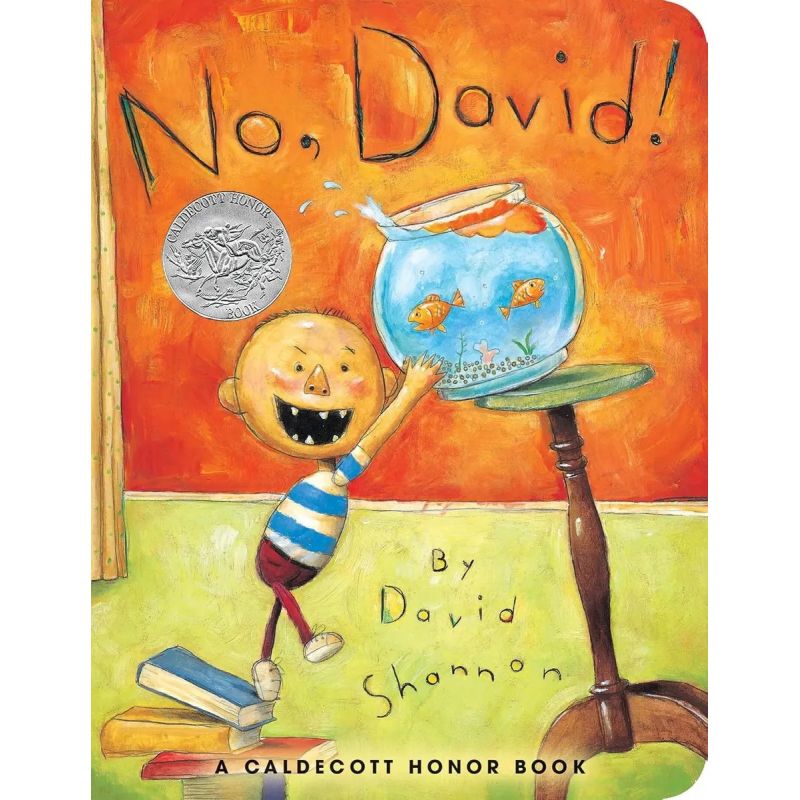 NO DAVID! - BOARD BOOK (Nuevo)