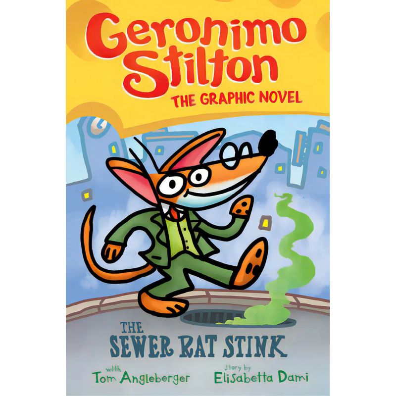 SEWER RAT STINK, THE - GERONIMO STILTON GRAPHIC NOVEL 1 - HB (Nuevo)