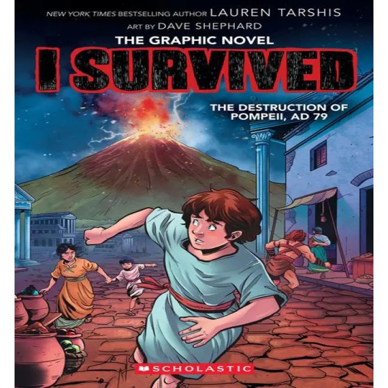 I SURVIVED THE DESTRUCTION OF POMPEII, AD 79 - GRAPHIC NOVEL (Nuevo)