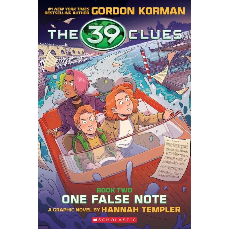 ONE FALSE NOTE - THE 39 CLUES 2 - A GRAPHIC NOVEL - PB (Nuevo)