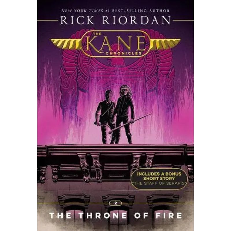 THRONE OF FIRE, THE (PB) - THE KANE CHRONICLES 2 (Nuevo)