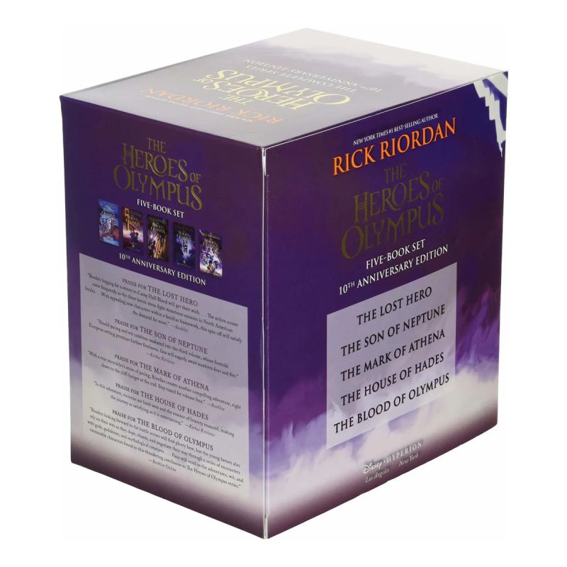 PERCY JACKSON HEROES OF THE OLYMPUS - PB BOX SET (Nuevo)