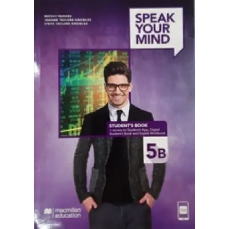 SPEAK YOUR MIND 5B - SB + SB APP + DIGITAL WB (Nuevo)