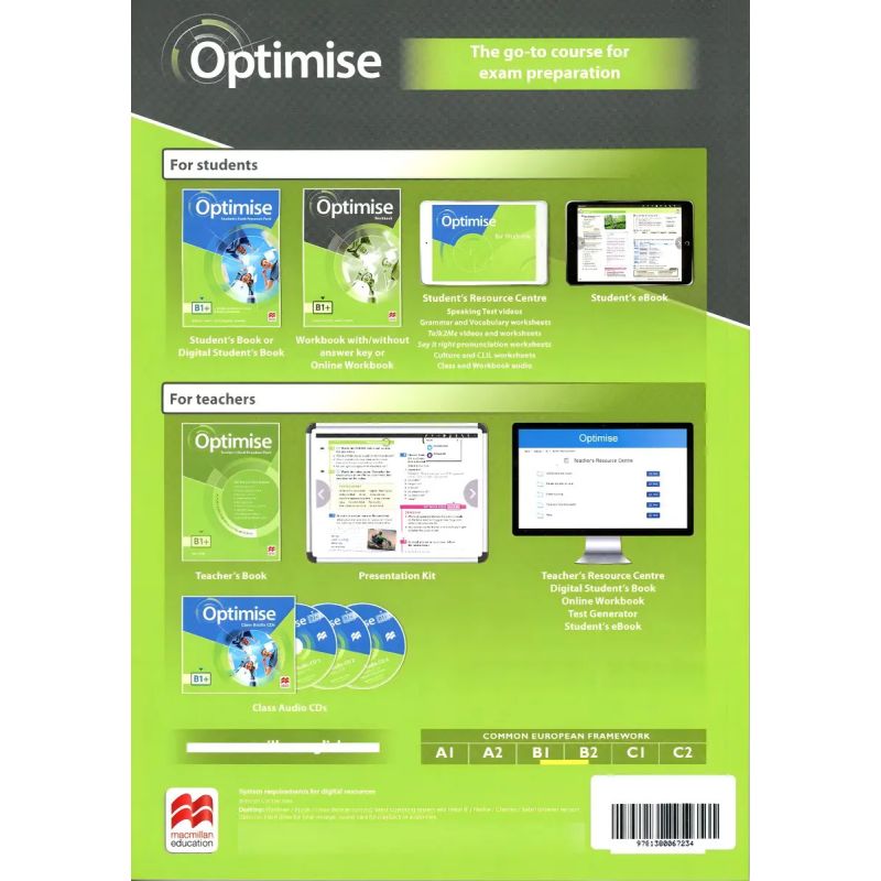 OPTIMISE B1+ - WB NO KEY + DIGITAL (2021) (Nuevo) - Miniatura 2