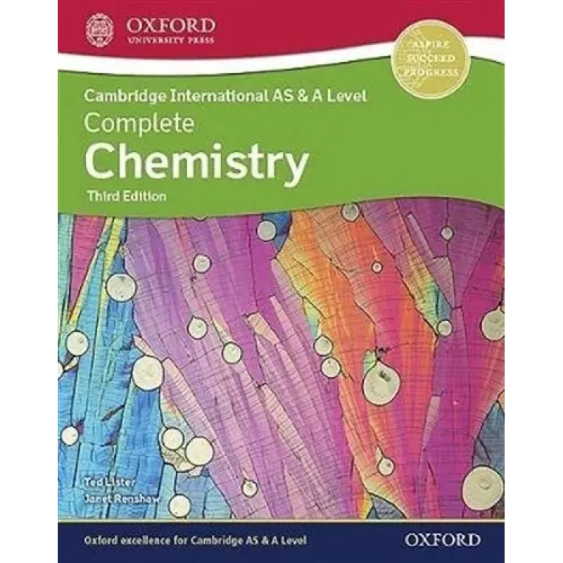 COMPLETE CHEMISTRY FOR CAMB. INTERNATIONAL AS &amp; A LEVEL 3/ED - SB (Nuevo)