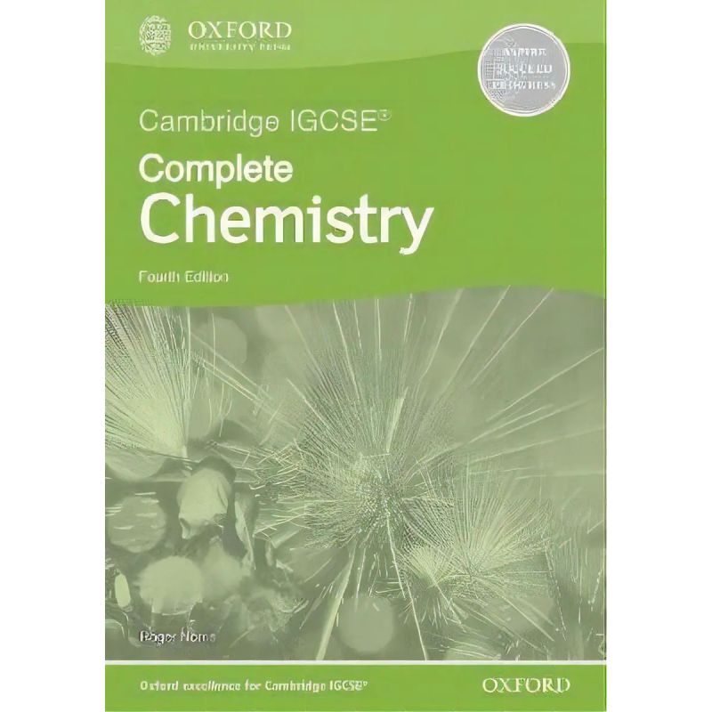 COMPLETE CHEMISTRY FOR CAMB.IGCSE 4/ED. - WB (Nuevo)