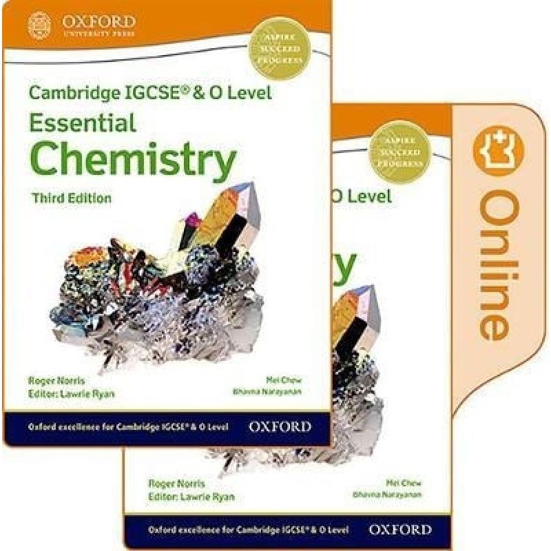 ESSENTIAL CHEMISTRY FOR CAMBRIDGE IGCSE 3/ED. - SB + ONLINE PACK