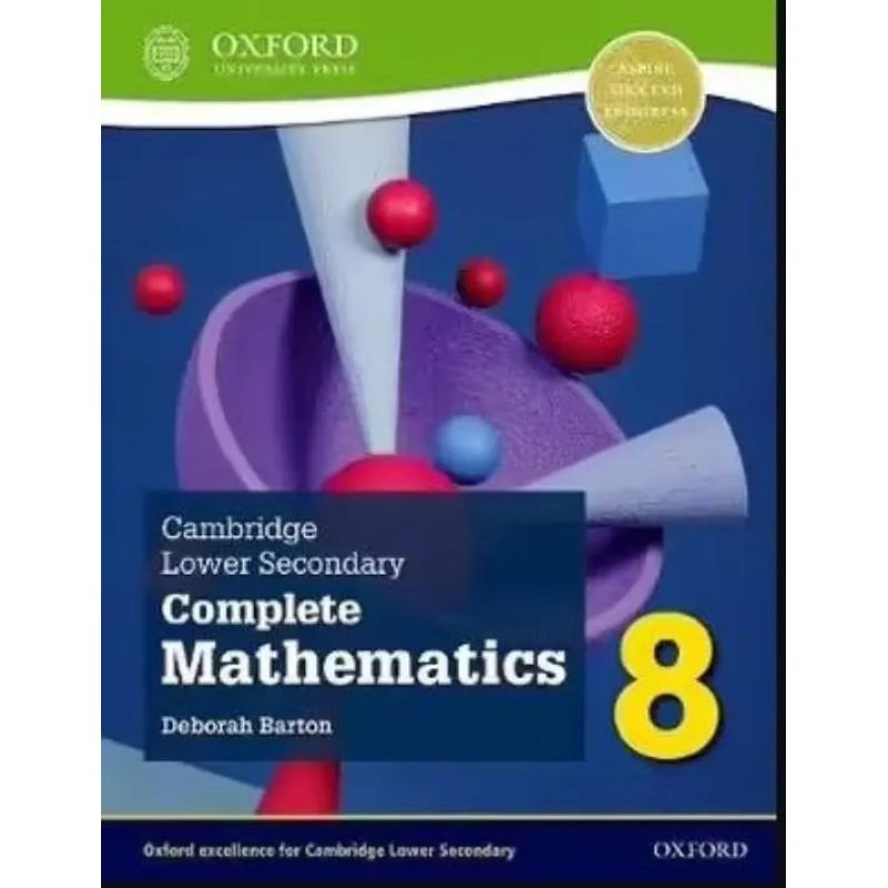 COMPLETE MATHEMATICS FOR CAMB. LOWER SECONDARY 8 2/ED - SB (Nuevo)
