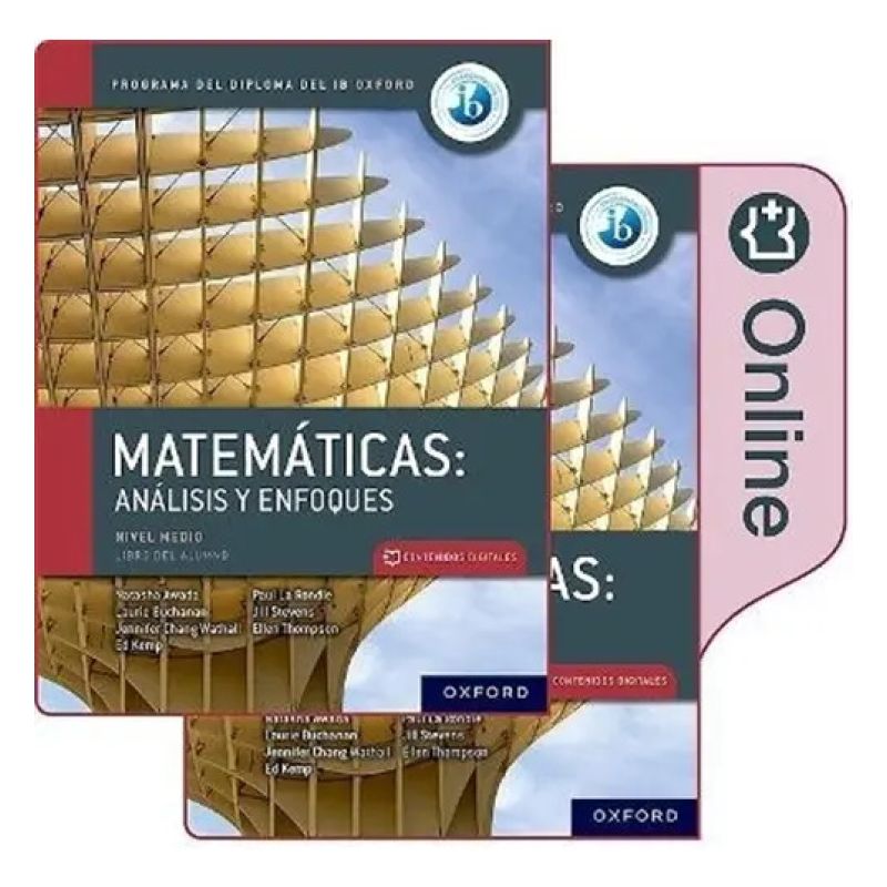 MATEMATICAS IB - ANALISIS Y ENFOQUES EN ESPAÑOL PACK SB + ONLINE (Nuevo)