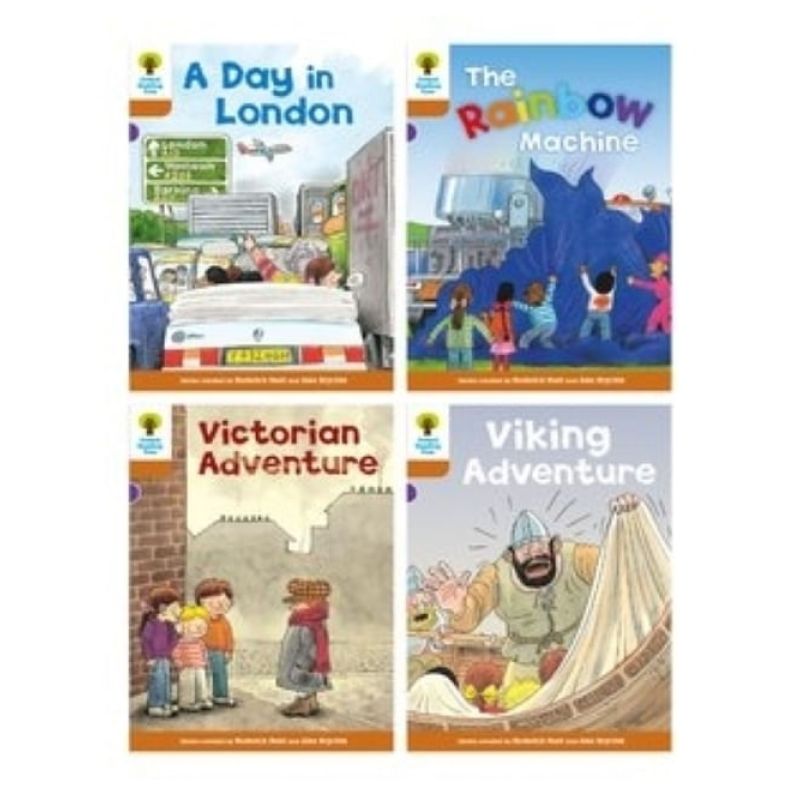OXFORD READING TREE: BIFF, CHIP AND KIPPER STORIES: OXFORD LEVEL 8: MIXED PACK OF 4 (Nuevo)