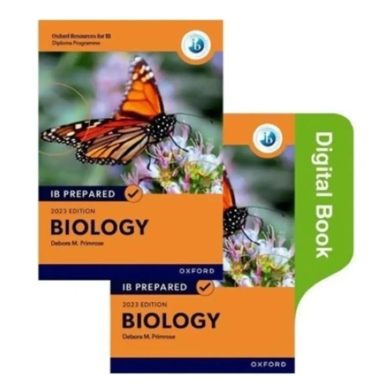 IB BIOLOGY - IB PREPARED - PRINT &amp; DIGITAL BOOK - 2023 GUIDE (Nuevo)