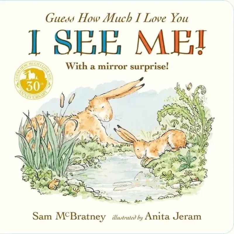 I SEE MEE ! - GUESS HOW MUCH I LOVE YOU - WITH MIRROR (Nuevo)