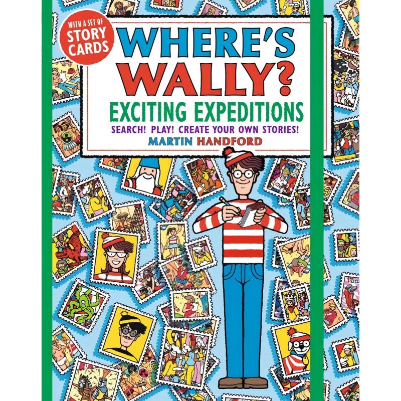 WHERE'S WALLY EXCITING EXPEDITIONS - SEARCH! PLAY! CREATE YOUR OWN STORIES! (Nuevo)