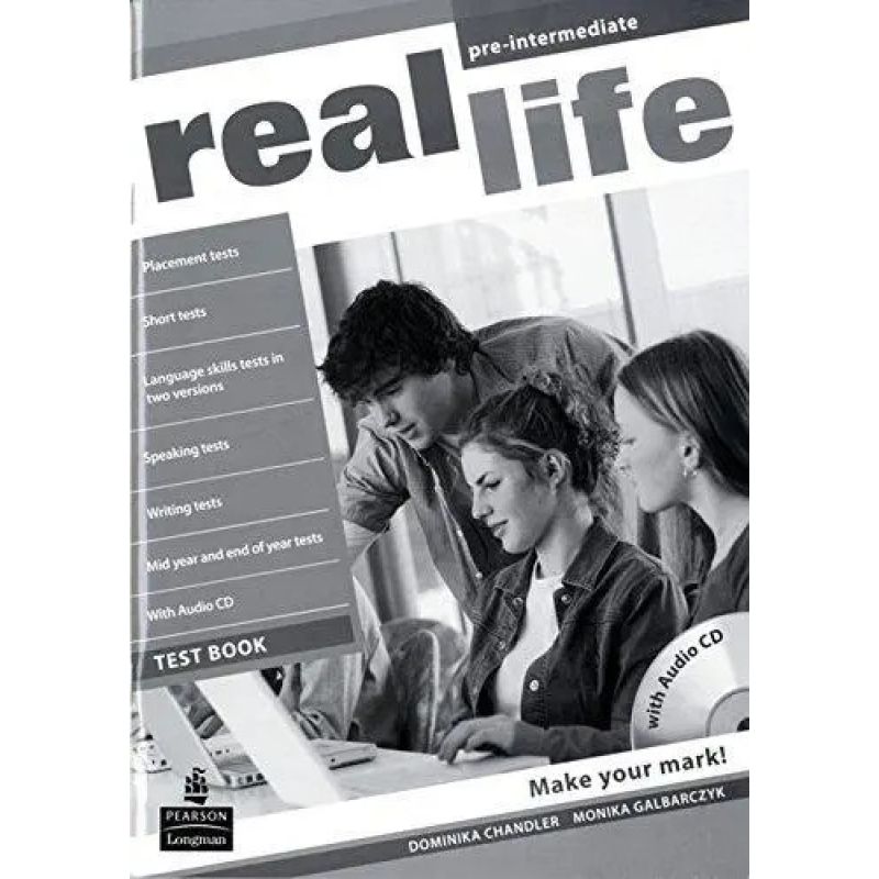 REAL LIFE PRE-INT.- TEST BOOK + A/CD (Nuevo)