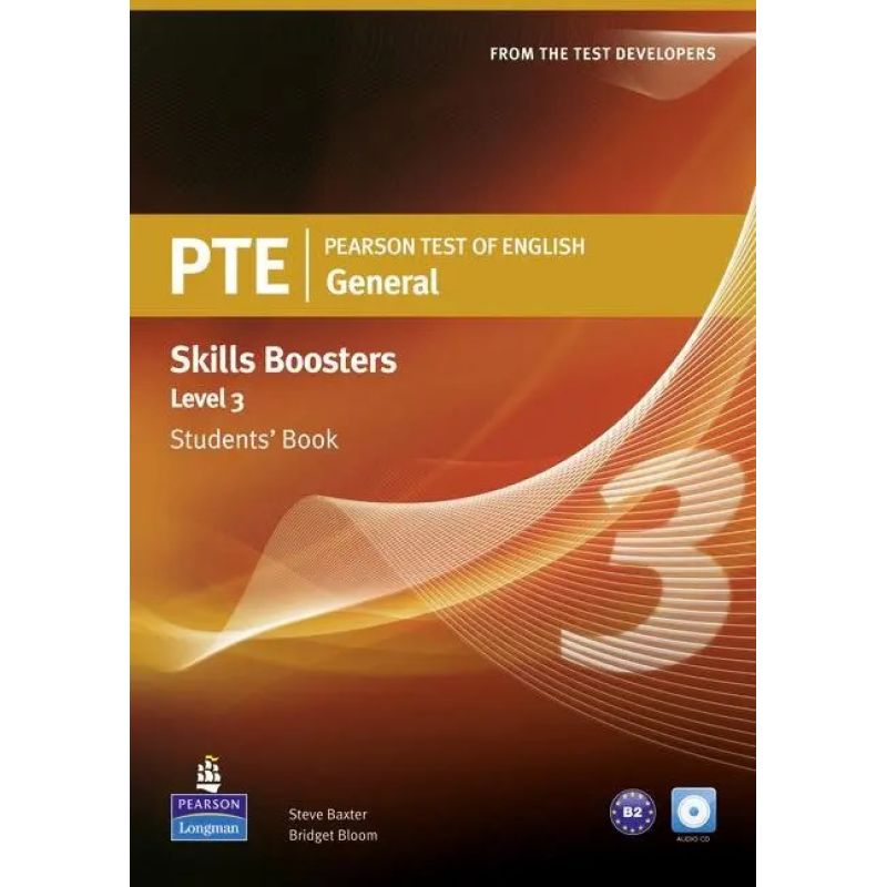 PEARSON TEST OF ENGLISH GENERAL SKILLS BOOSTER 3 - SB + A/CD (Nuevo)