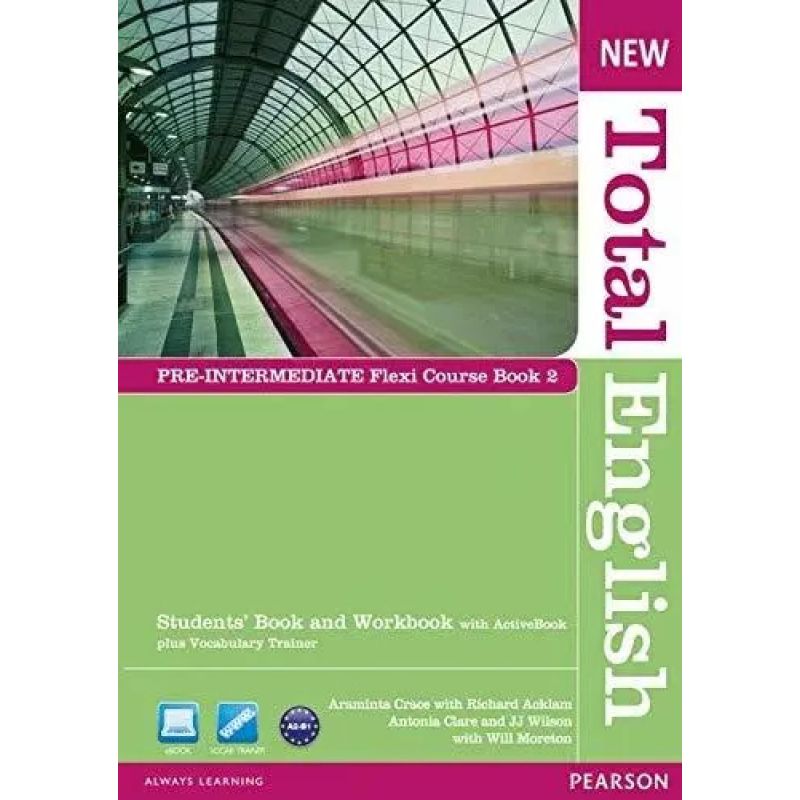 NEW TOTAL ENGLISH PRE-INT.- FLEXI PACK 2 + DVD-ROM ACTIVE BOOK (Nuevo)