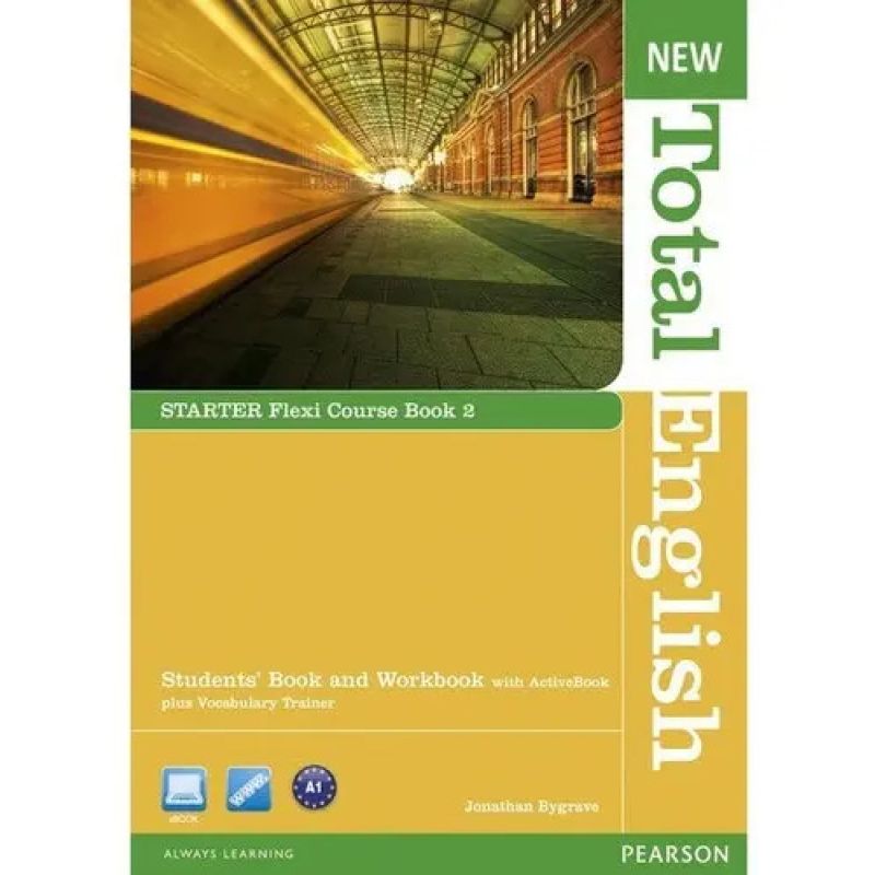 NEW TOTAL ENGLISH STARTER - FLEXI PACK 2 + DVD-ROM ACTIVE BOOK (Nuevo)