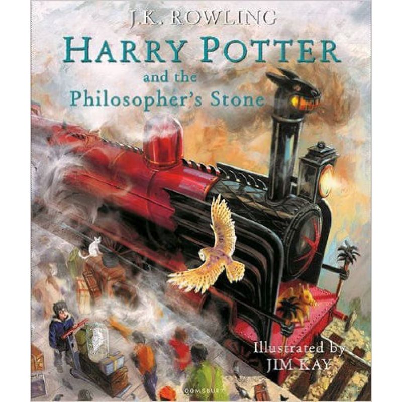 HARRY POTTER AND THE PHILOSOPHER'S STONE - ILLUSTRATED EDT (HB) (Nuevo)