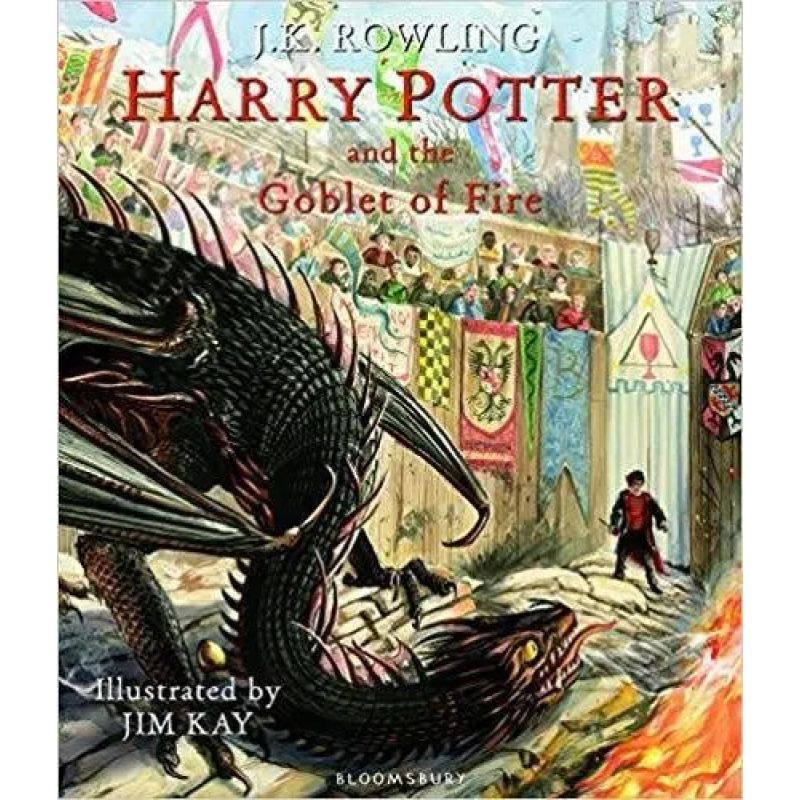 HARRY POTTER AND THE GOBLET OF FIRE - ILLUSTRATED EDITION (HB) (Nuevo)