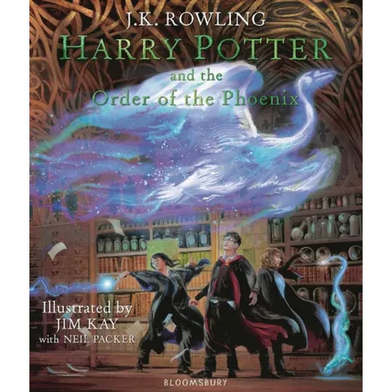 HARRY POTTER VI  AND THE ORDER OF THE PHOENIX - ILLUSTRATED HB (Nuevo)
