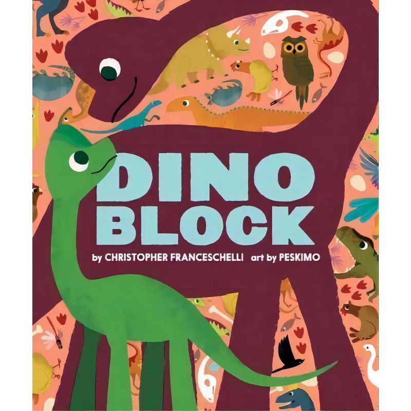 DINOBLOCK - AN ABRAMS BLOCK BOOK - BOARD BOOK - MAYUSCULA (Nuevo)