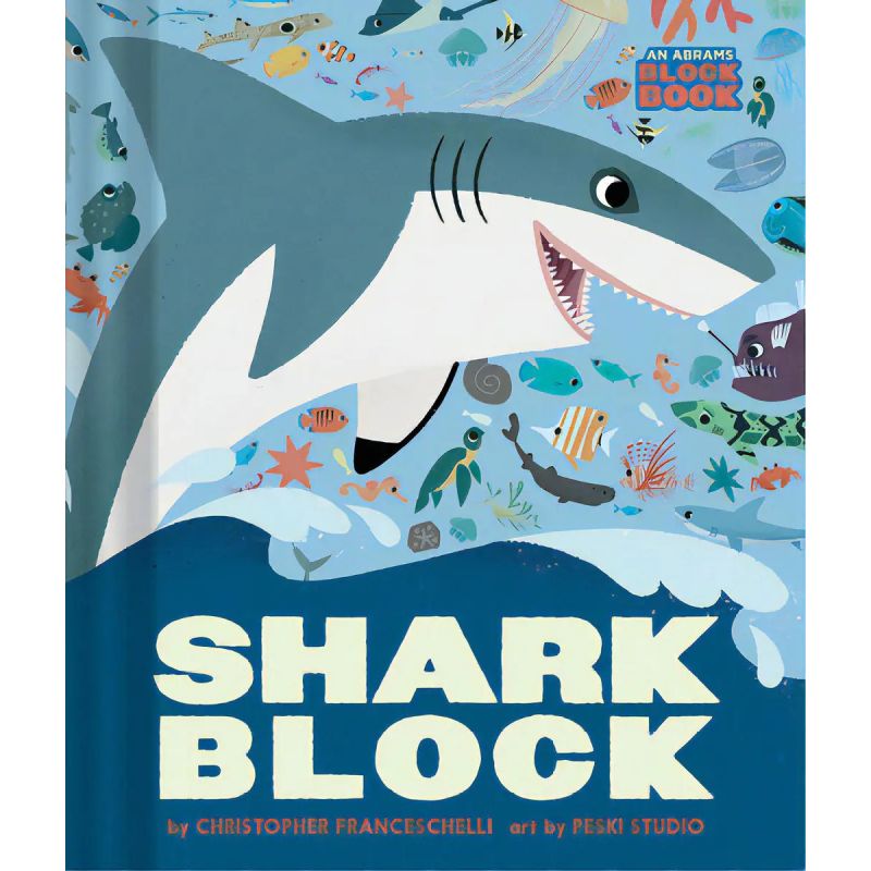 SHARKBLOCK - AN ABRAMS BLOCK BOOK - BOARD BOOK - MAYUSCULA (Nuevo)