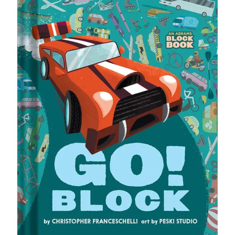 GO! BLOCK - AN ABRAMS BLOCK BOOK - BOARD BOOK - MAYUSCULA (Nuevo)