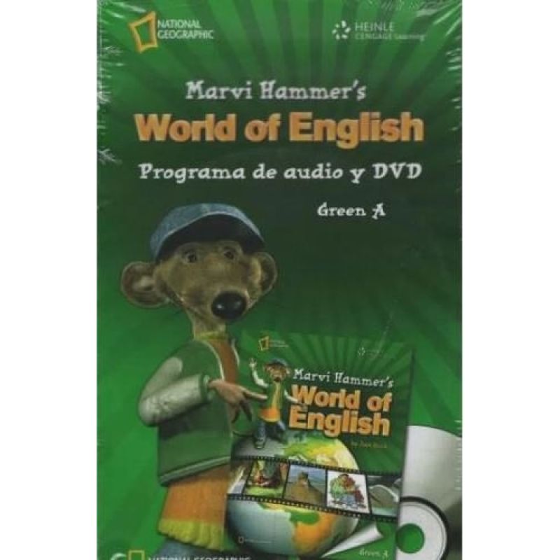 MARVI HAMMER'S WORLD OF ENGLISH GREEN A - SB (Nuevo)
