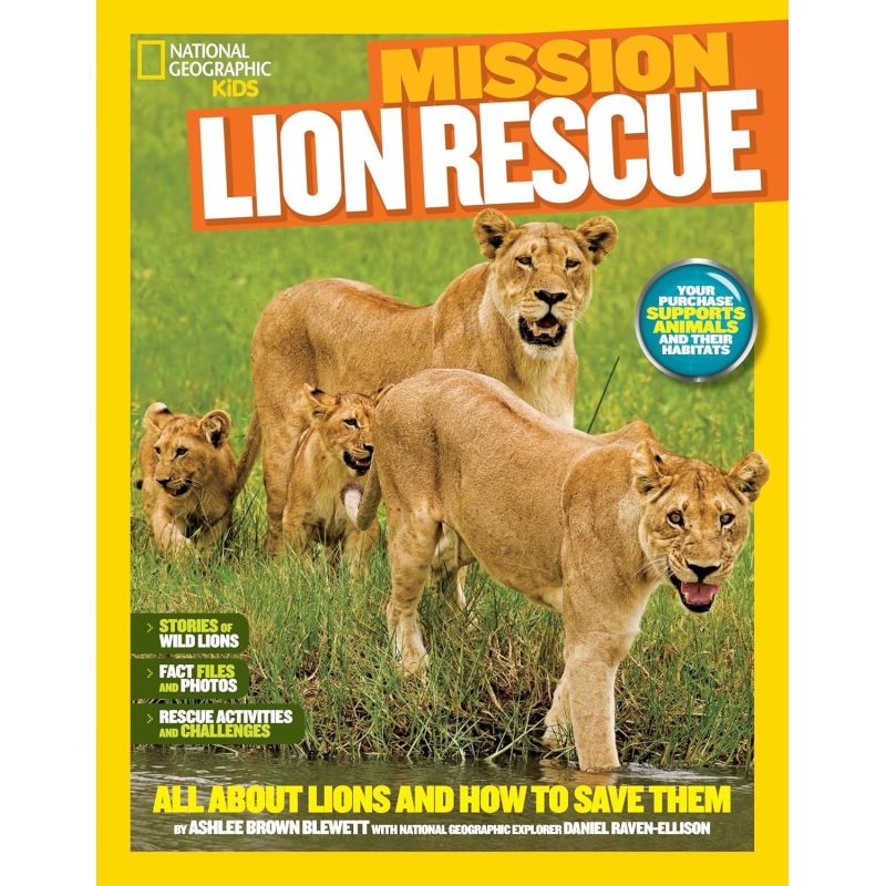 MISSION LION RESCUE - NATIONAL GEOGRAPHIC KIDS