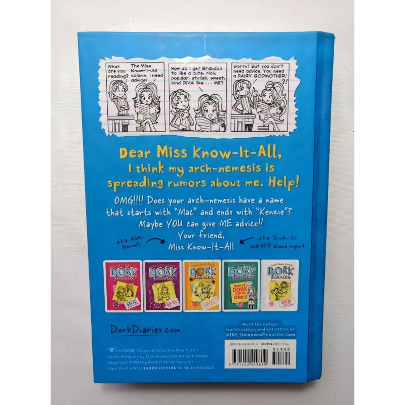 DORK DIARIES:TALES FROM A NOT-SO-SMART MISS KNOW-IT-ALL (HB) (Nuevo) - Miniatura 2
