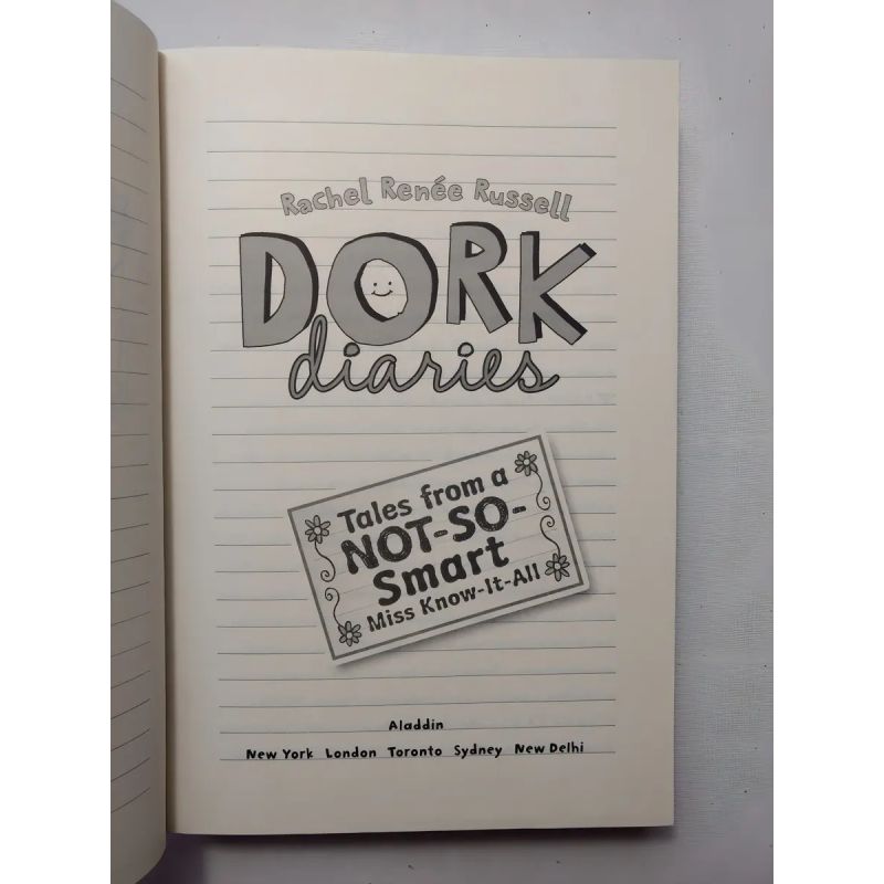 DORK DIARIES:TALES FROM A NOT-SO-SMART MISS KNOW-IT-ALL (HB) (Nuevo)