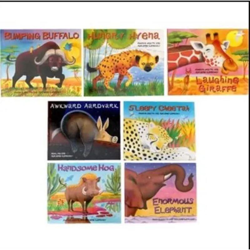 AFRICAN ANIMAL TALES  - (BOX SET x 7) S/WRAP* (Nuevo) - Miniatura 2
